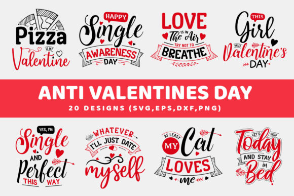 Anti Valentines Day SVG Bundle