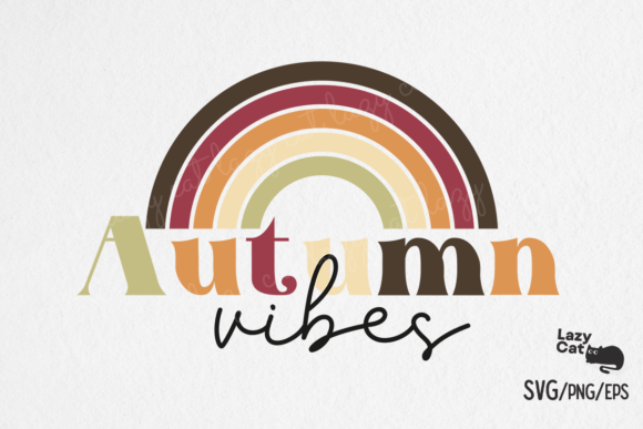 Fall Autumn Vibes SVG Design