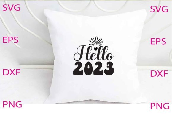 Hello 2023 Svg Design