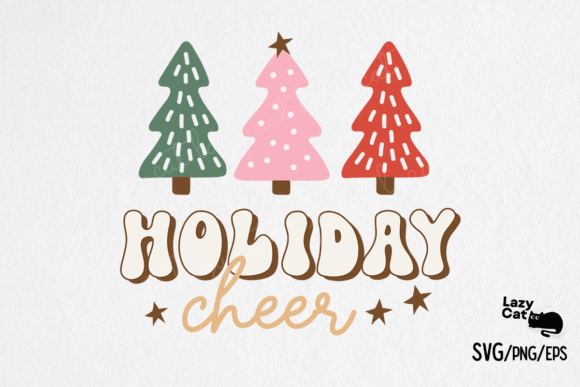 Holiday Cheer Christmas SVG Design