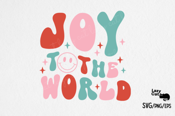 Joy to the World Christmas SVG Design