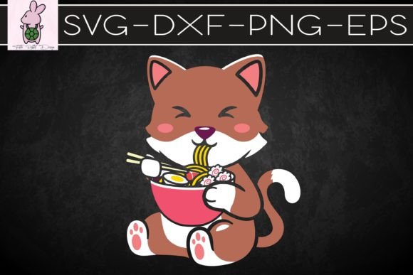 Ramen Cat Kawaii Neko Anime