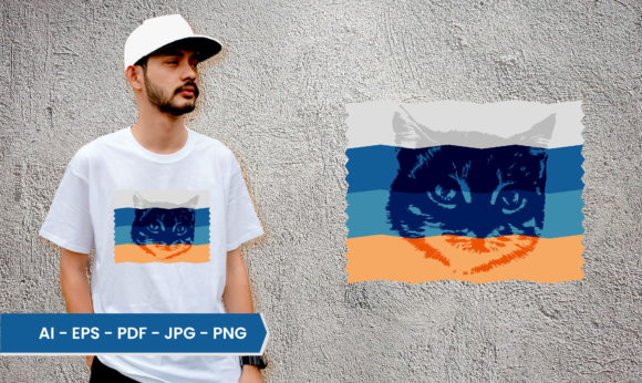 Retro Vintage Cat
