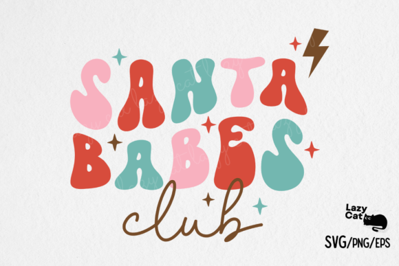 Santa Baby Christmas SVG Design