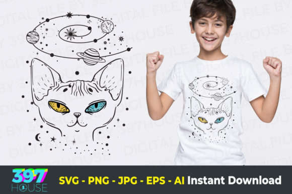 Sphynx Cat the Universe Inside My Mind