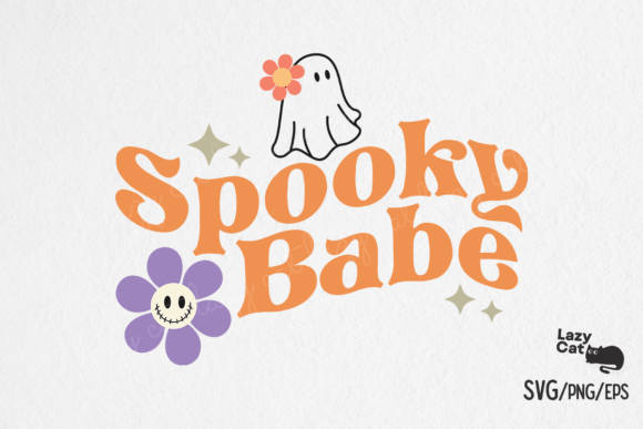 Spooky Babe Halloween SVG Design