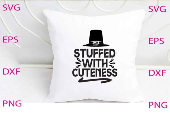 Stuffed with Cuteness Svg Design