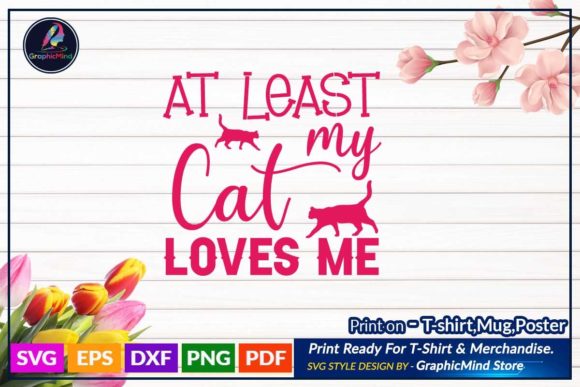Valentine Cat Lover T Shirt Design