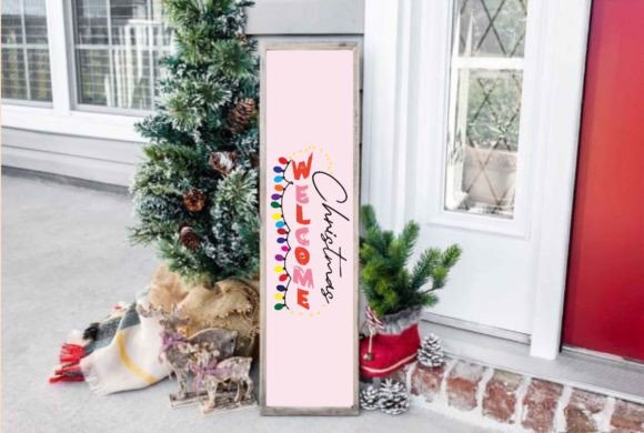 Welcome Christmas Svg Design